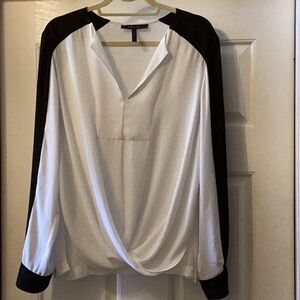 Black and White Women's Top